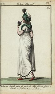 Donna alla moda del 1798