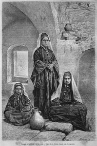 Donne di Betlemme, da La Syrie d