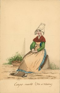 Costume femminile di Corps-Nuds, Ille-et-Vilaine
