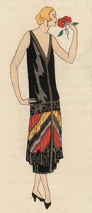 Moda femminile da sera degli anni 