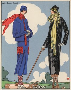 Moda femminile da golf degli anni 