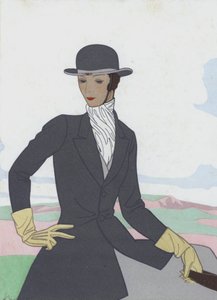 Abito da equitazione da donna degli anni 