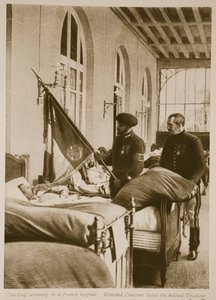 Chasseur ferito bacia il Tricolore amato, 1914-19