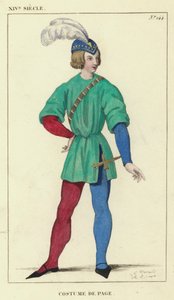 XIV Secolo, Costume di Pagina