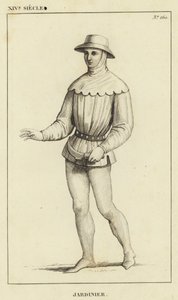 XIV Secolo, Giardiniere da French School