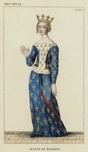 XIV Secolo, Jeanne de Bourbon da French School