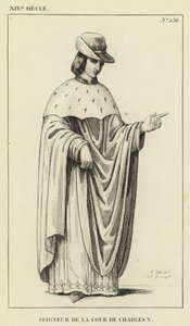XIV Secolo, Signore della Corte di Carlo V da French School