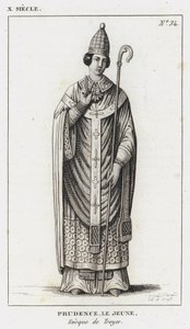 X secolo, Prudence il Giovane, vescovo di Troyes da French School