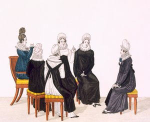 Giovani donne che chiacchierano, c. 1820