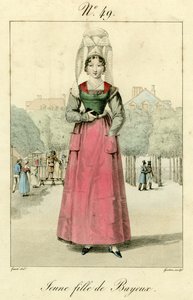 Giovane ragazza di Bayeux