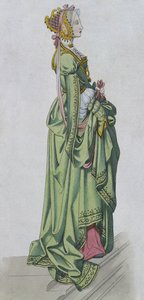 Giovane nobildonna da French School