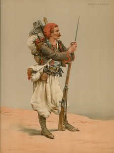 Zouave in Sentinella da French School