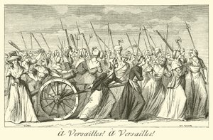 a Versailles! a Versailles! da French School