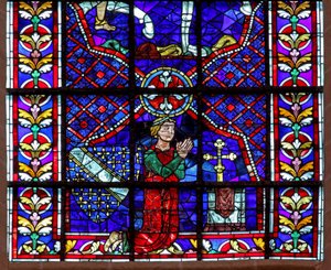 donatore - Thibault VI, Conte di Chartres da French School