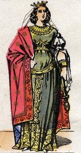 Ritratto di Brunehaut da French School