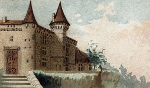 vista del Chateau de la Roche Lambert