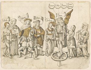 Un Dialogo sul Favore Umano (recto) [fol. 15 verso / 16 recto] da French early 16th Century
