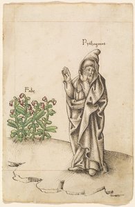 "Non mangiare fagioli" [fol. 25 recto] da French early 16th Century