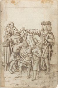 "Non Dare la Tua Mano Destra a Tutti e a Nessuno" [fol. 13 recto] da French early 16th Century