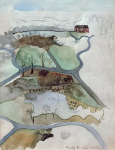 Vista su Central Park da Frida Kahlo
