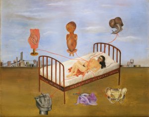 Ospedale Henry Ford o Il letto volante da Frida Kahlo