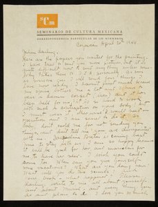 Lettera di Frida Kahlo a Julien Levy, in inglese, 20 aprile 1944 (penna e inchiostro su carta) da Frida Kahlo