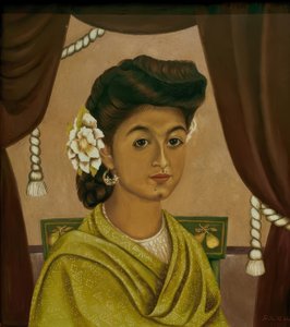 Ritratto di Lupita Morillo Safa da Frida Kahlo