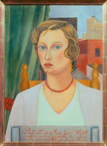Ritratto della signora Jean Wight da Frida Kahlo
