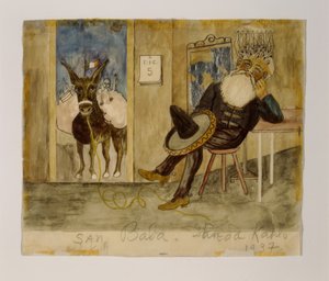 Babbo Natale da Frida Kahlo