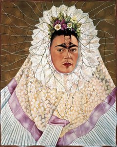 Autoritratto come Tehuana o Diego nella mia mente da Frida Kahlo
