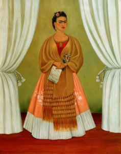 Autoritratto dedicato a Leon Trotsky da Frida Kahlo