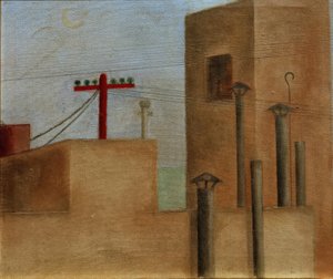 Paesaggio urbano da Frida Kahlo