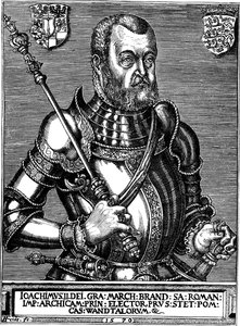 Ritratto di Joachim II Hector, Elettore di Brandeburgo da Friderich
