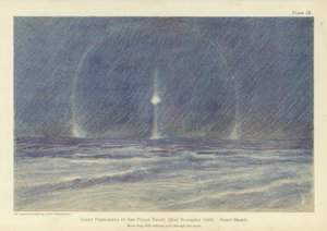 Fenomeni luminosi nella notte polare, 22 novembre 1893 da Fridtjof Nansen