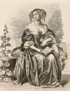 Ritratto di Madame de Sevigne da Friedrich (after) Bouterwek