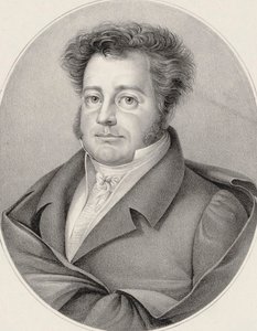 Ritratto del compositore Heinrich Marschner da Friedrich August Fricke
