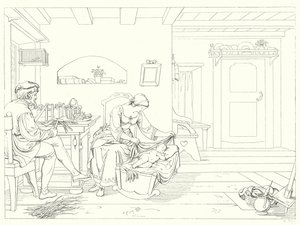 Illustrazione per Lied von der Glocke di Schiller, o Il canto della campana