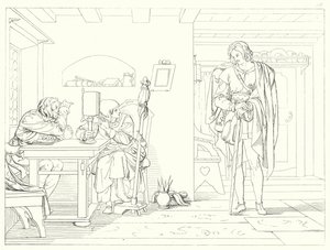 Illustrazione per Lied von der Glocke di Schiller, o La canzone della campana (incisione)