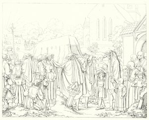 Illustrazione per Lied von der Glocke di Schiller, o Il canto della campana