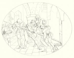 Illustrazione per Lied von der Glocke di Schiller, o La canzone della campana (incisione) da Friedrich August Moritz Retzsch