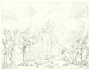 Illustrazione per Lied von der Glocke di Schiller, o La canzone della campana