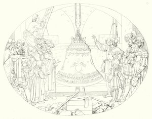Illustrazione per Lied von der Glocke di Schiller (incisione)