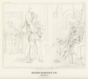 Re Enrico IV, Parte I, Atto III, Scena 3 (incisione)