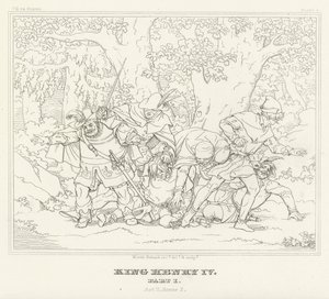Re Enrico IV, Parte I, Atto II, Scena 2 (incisione)