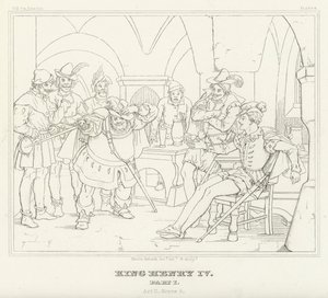 Re Enrico IV, Parte I, Atto II, Scena 4 (incisione)