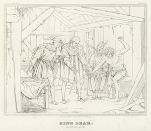 Re Lear, Atto III, Scena 6 (incisione)