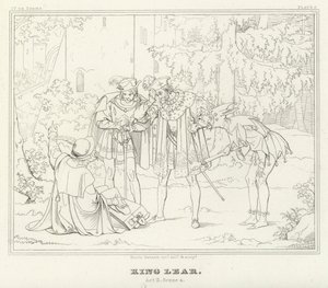 Re Lear, Atto II, Scena 4 (incisione)