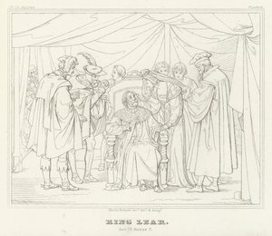 Re Lear, Atto IV, Scena 7 (incisione)