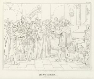 Re Lear, Atto I, Scena 1
