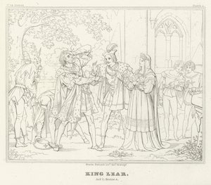 Re Lear, Atto I, Scena 4 (incisione)